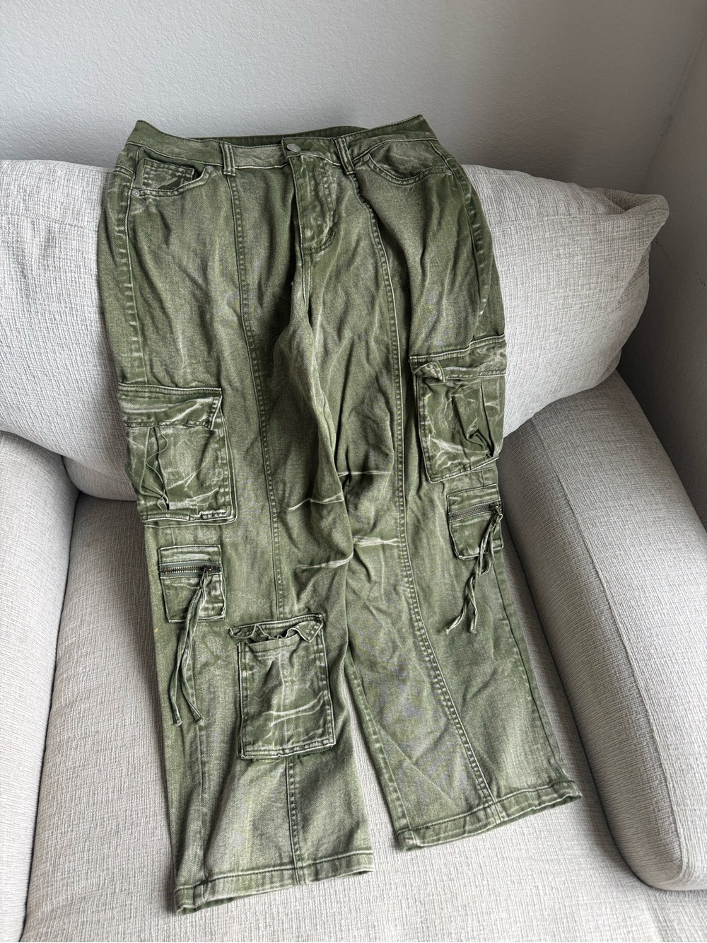 Y2K Forever 21 Steetwear Cargo Pants - Utility Style